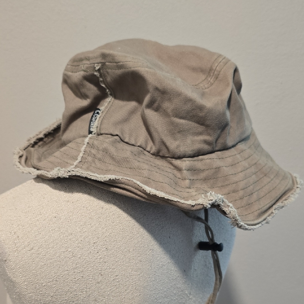 C.C. Sports Dark Tan Adjustable Bucket Hat